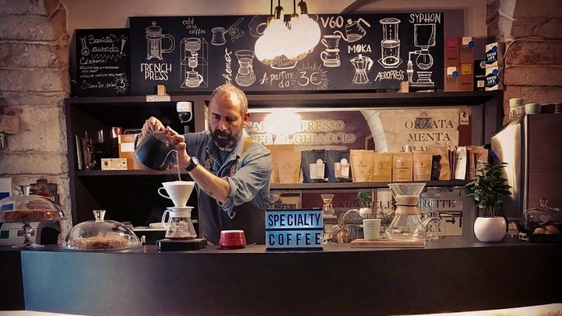 Vecchio Caffè specialty coffee a Giovinazzo, Italia