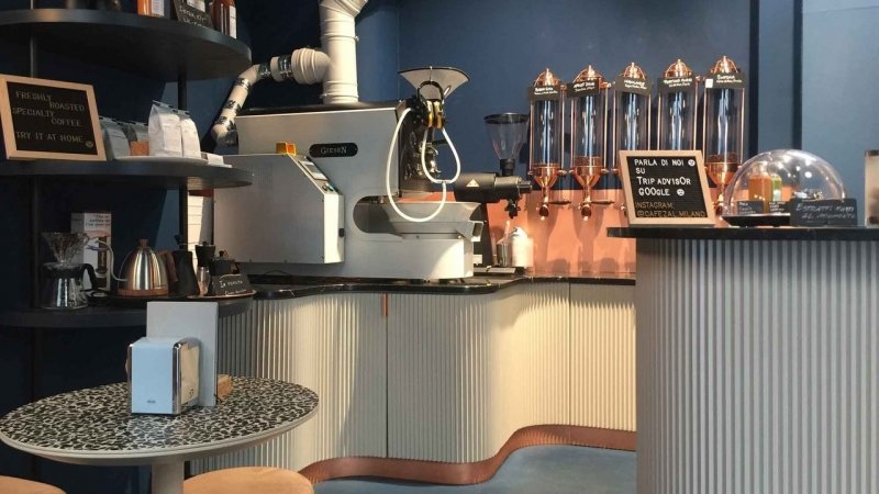 Cafezal specialty coffee roaster and cafe in Milan, Italy